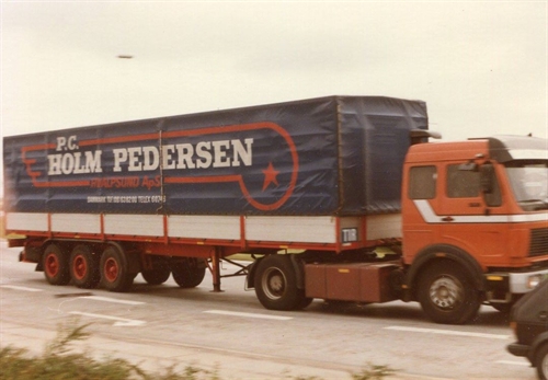 DMC Decals 87-399 P.C Holm Pedersen, semi-trailer 1/87